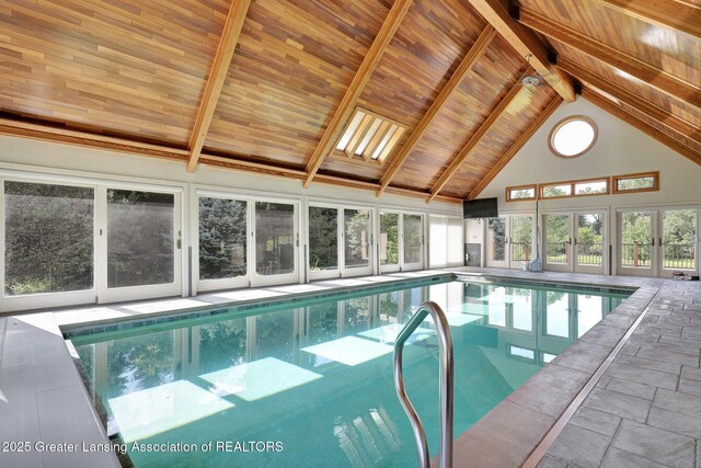 345 Linn Rd, Williamston, MI 48895 - view of indoor pool