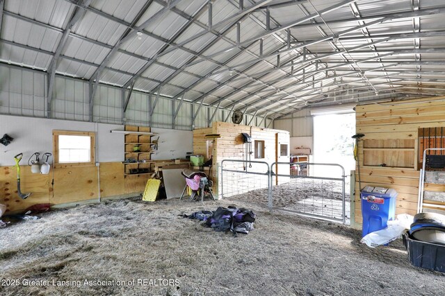 345 Linn Rd, Williamston, MI 48895 - view of garage