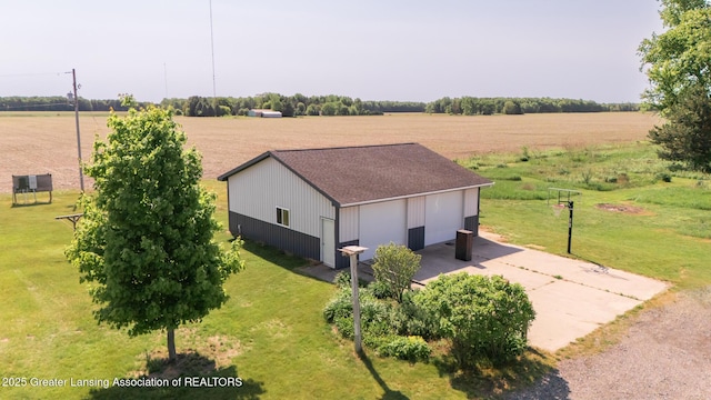 9271 W Burt Rd, Saint Charles, MI 48655 - overview of rural landscape