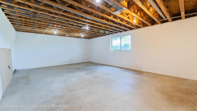 9271 W Burt Rd, Saint Charles, MI 48655 - view of below grade area