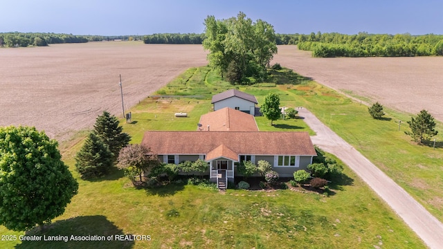 9271 W Burt Rd, Saint Charles, MI 48655 - aerial view of sparsely populated area