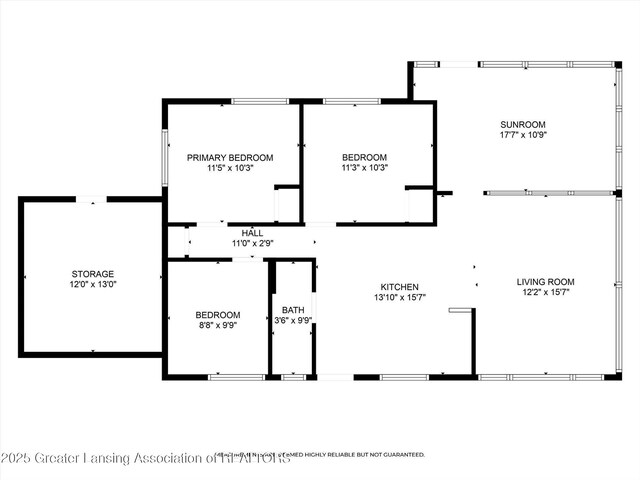 4951 Shore Ln, Perrinton, MI 48871 - home floor plan