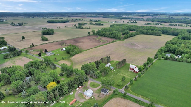1246 House Rd N, Webberville, MI 48892 - view of property location featuring rural landscape, a pastoral area, and rows of crops