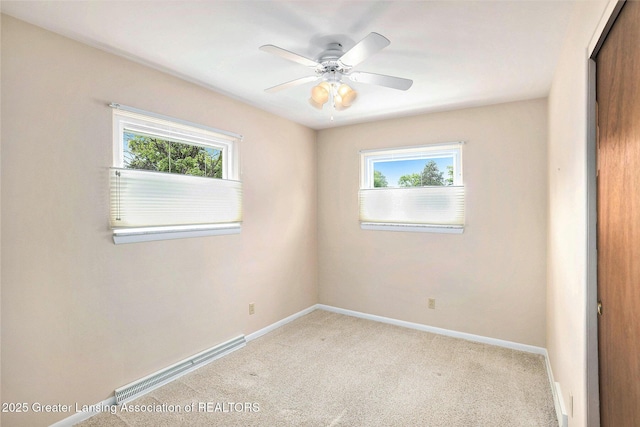 4810 Cherryland Dr, Lansing, MI 48910 - unfurnished room featuring carpet floors, plenty of natural light, and baseboards