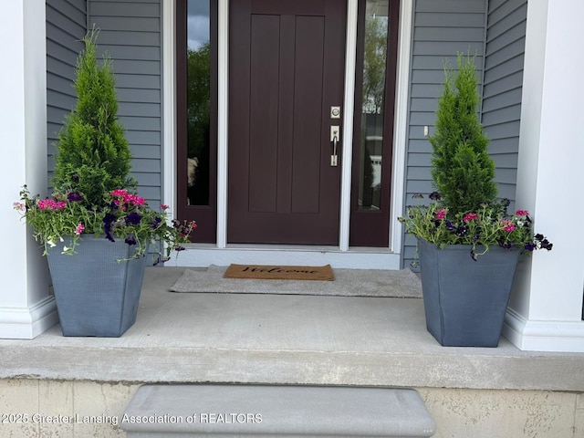 615 Magenta Ct, Haslett, MI 48840 - view of doorway to property