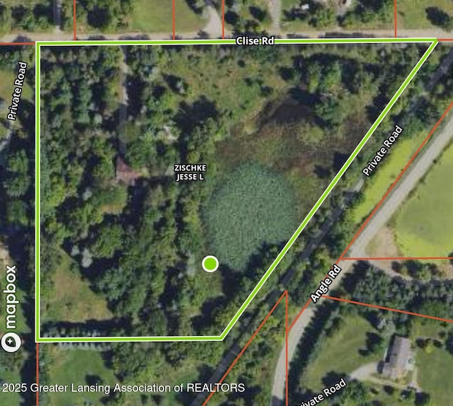 6420 Clise Rd, Bath, MI 48808 - aerial map of property and surrounding area