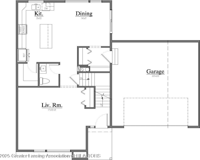 15337 Sherwood Ln, Lansing, MI 48906 - room layout