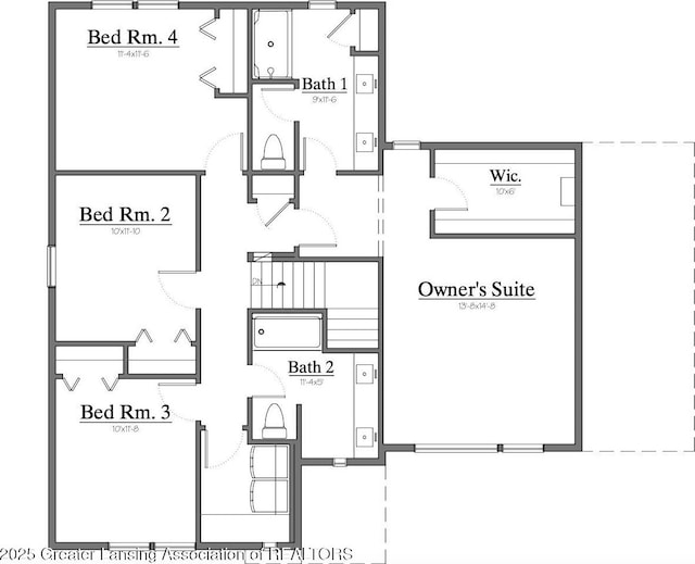 15337 Sherwood Ln, Lansing, MI 48906 - room layout