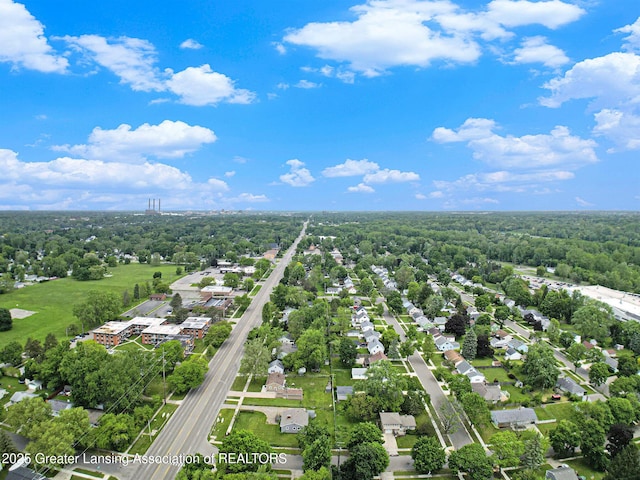 4512 Alpha St, Lansing, MI 48910 - aerial perspective of suburban area