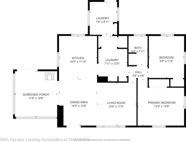3105 Allen Ln, Harrison, MI 48625 - room layout