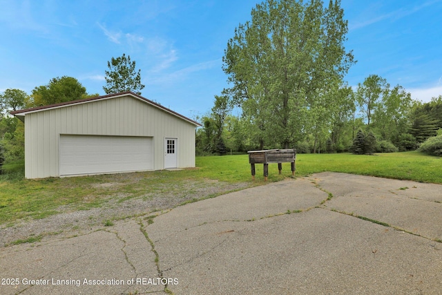 3115 Dietz Rd, Williamston, MI 48895 - view of detached garage