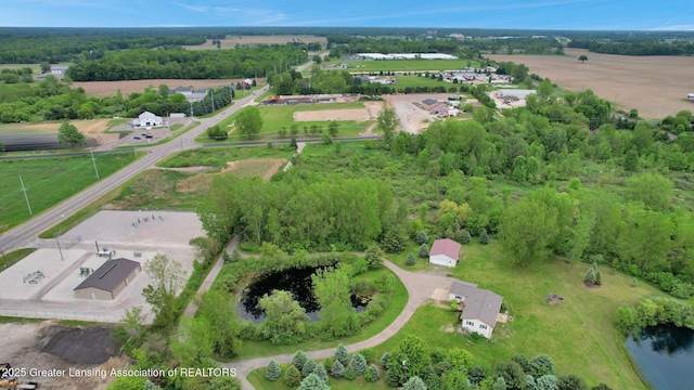 3115 Dietz Rd, Williamston, MI 48895 - aerial view of property and surrounding area