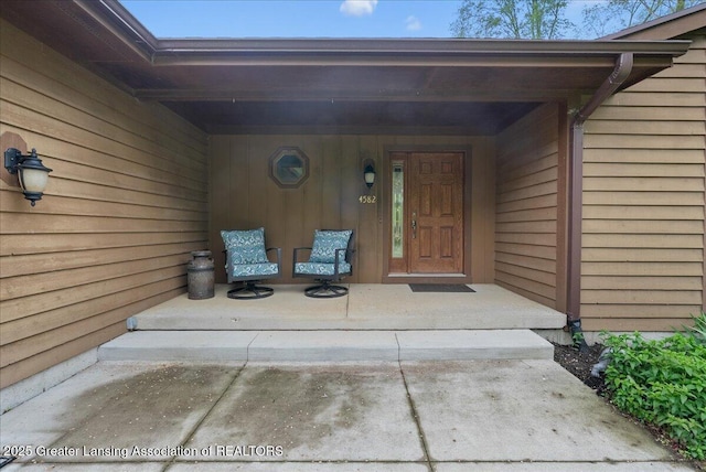 4582 N Watson Rd, Elsie, MI 48831 - view of doorway to property