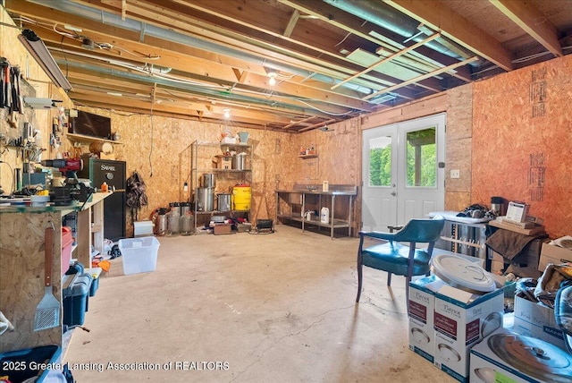 4582 N Watson Rd, Elsie, MI 48831 - view of below grade area