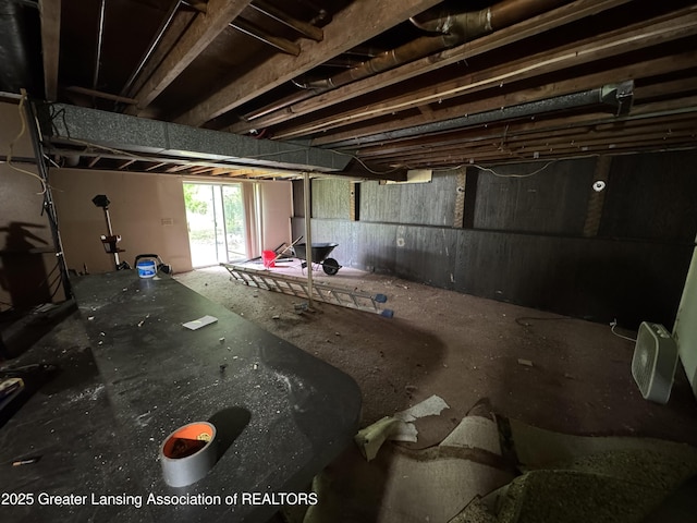 3425 Cooley Dr, Lansing, MI 48911 - view of basement