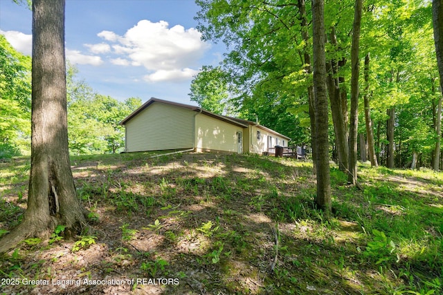248 Gale Rd, Mason, MI 48854 - view of yard