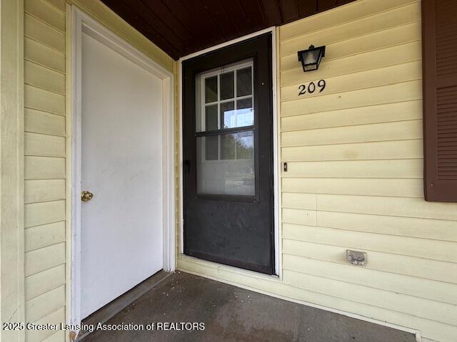 207 Wight St Unit 209, Elsie, MI 48831 - view of property entrance