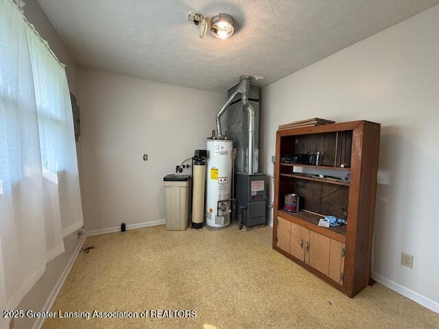 207 Wight St Unit 209, Elsie, MI 48831 - utilities with gas water heater and heating unit