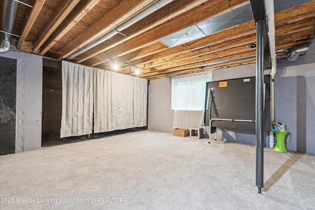 1058 Buckingham Rd, Haslett, MI 48840 - basement featuring carpet floors