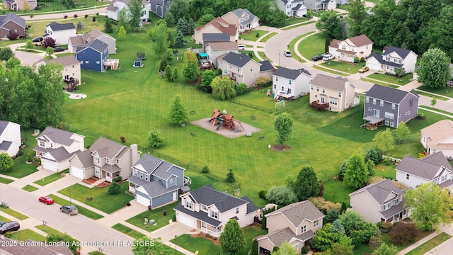 1100 Cranbrook Ln, Mason, MI 48854 - view of property location with nearby suburban area and a recreational park