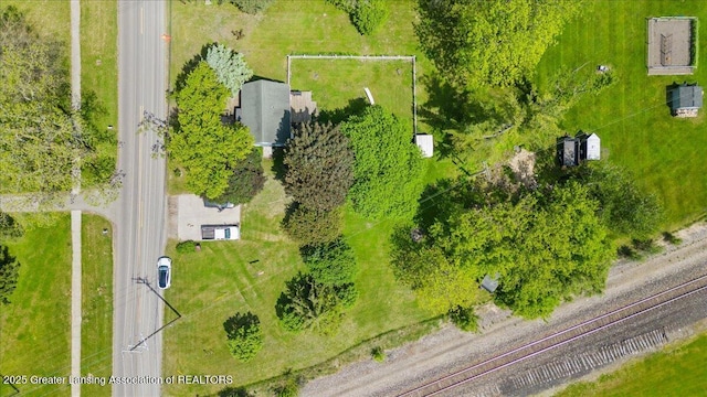 424 N Morrice Rd, Morrice, MI 48857 - drone / aerial view