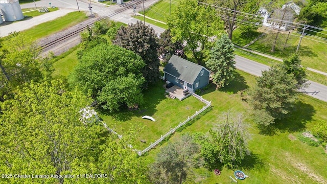 424 N Morrice Rd, Morrice, MI 48857 - drone / aerial view