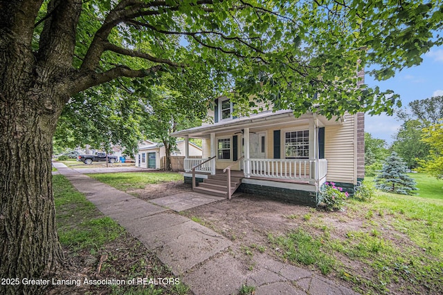 115 W Stephenson St, Morenci, MI 49256 - view of front of home featuring a porch
