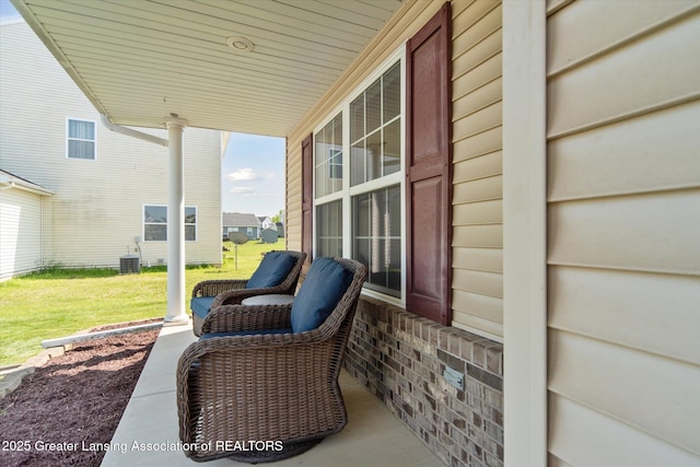 5619 Bittern Dr, Holt, MI 48842 - porch with a yard