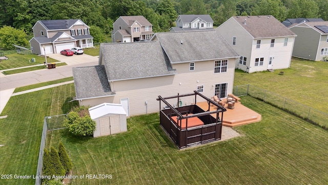 5619 Bittern Dr, Holt, MI 48842 - aerial perspective of suburban area