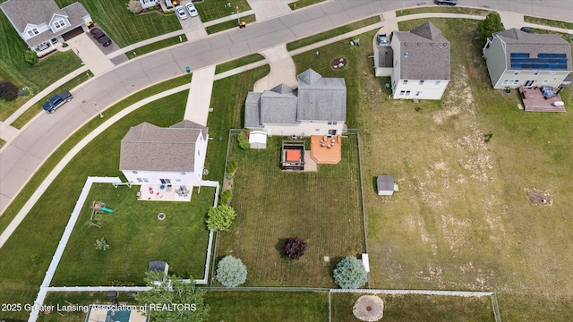 5619 Bittern Dr, Holt, MI 48842 - aerial view of property and surrounding area featuring nearby suburban area