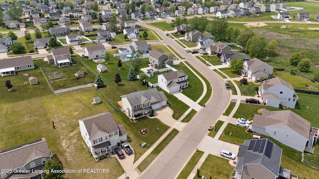 5619 Bittern Dr, Holt, MI 48842 - aerial overview of property's location with nearby suburban area