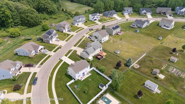 5619 Bittern Dr, Holt, MI 48842 - aerial view of property and surrounding area featuring nearby suburban area