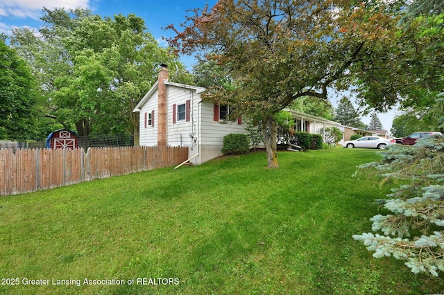 14311 Chandler Rd, Bath, MI 48808 - view of yard