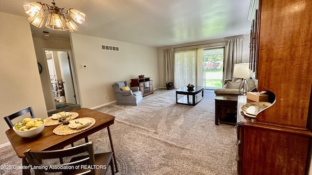 884 SE Andover Ct, Kentwood, MI 49508 - living room featuring carpet floors