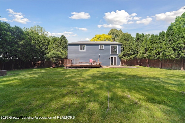 2500 Champion Way, Lansing, MI 48910 - back of house featuring a deck