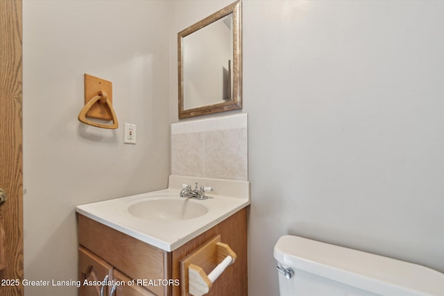 2500 Champion Way, Lansing, MI 48910 - half bathroom with vanity and toilet