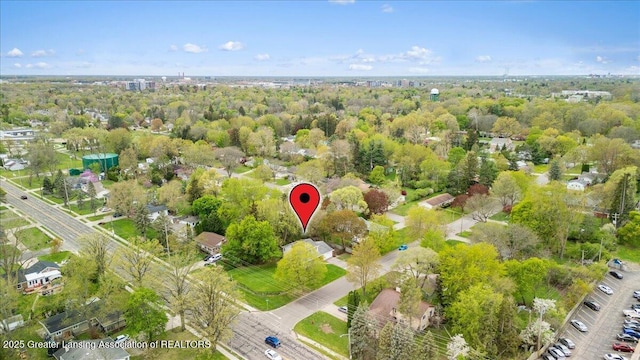 1424 Cedarhill Dr, East Lansing, MI 48823 - aerial view of property's location