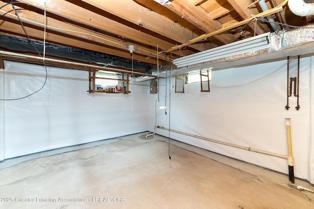 1005 Old Erin Way, Lansing, MI 48917 - basement with electric panel