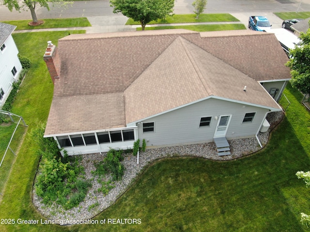 1005 Old Erin Way, Lansing, MI 48917 - view from above of property