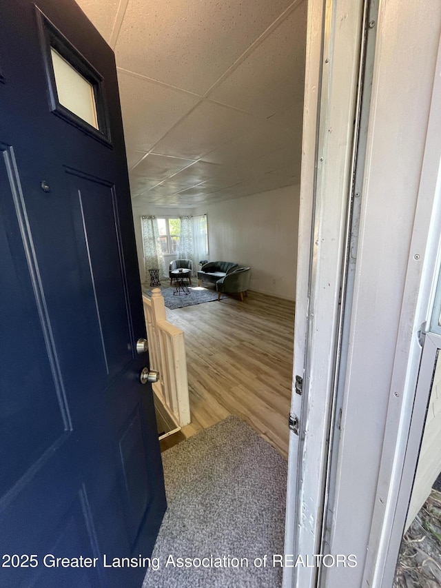 4208 Richmond St, Lansing, MI 48911 - foyer featuring a paneled ceiling