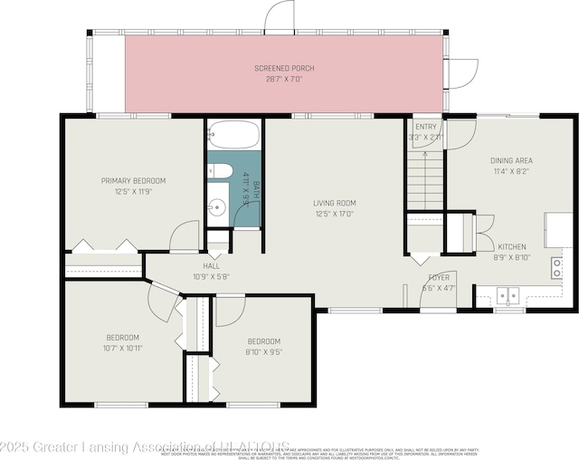 4425 Doncaster Ave, Holt, MI 48842 - property floor plan