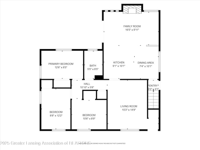 4663 Sycamore St, Holt, MI 48842 - home floor plan
