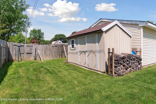 4663 Sycamore St, Holt, MI 48842 - view of shed