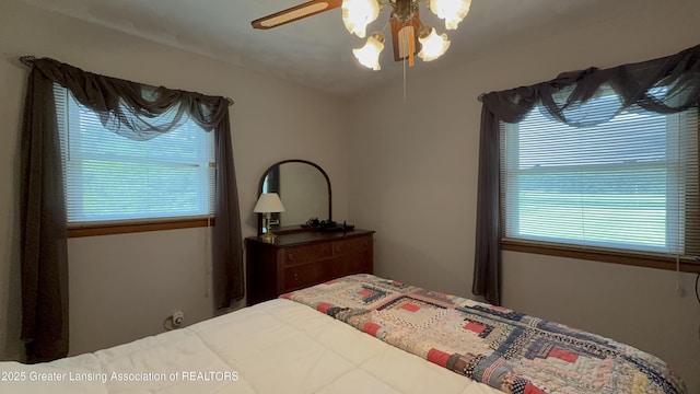 9216 S Grove Rd, Dewitt, MI 48820 - bedroom featuring ceiling fan