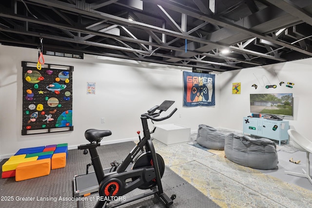 1098 Brookside Dr, Grand Ledge, MI 48837 - view of workout area