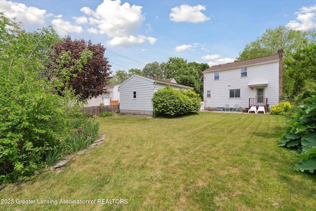 1023 N Hayford Ave, Lansing, MI 48912 - view of yard
