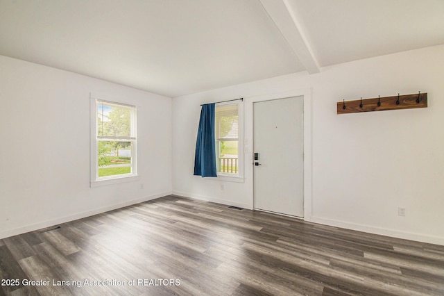 413 N Pennsylvania Ave, Lansing, MI 48912 - spare room featuring wood finished floors and baseboards