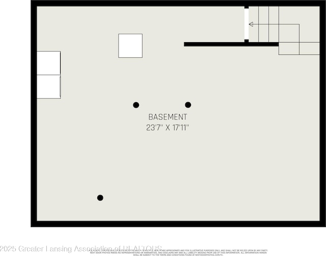 413 N Pennsylvania Ave, Lansing, MI 48912 - home floor plan