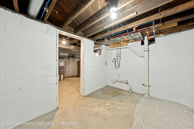 402 W Cesar E Chavez Ave, Lansing, MI 48906 - view of unfinished below grade area