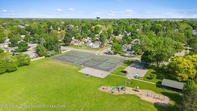 1727 Springfield Ln, Lansing, MI 48912 - drone / aerial view